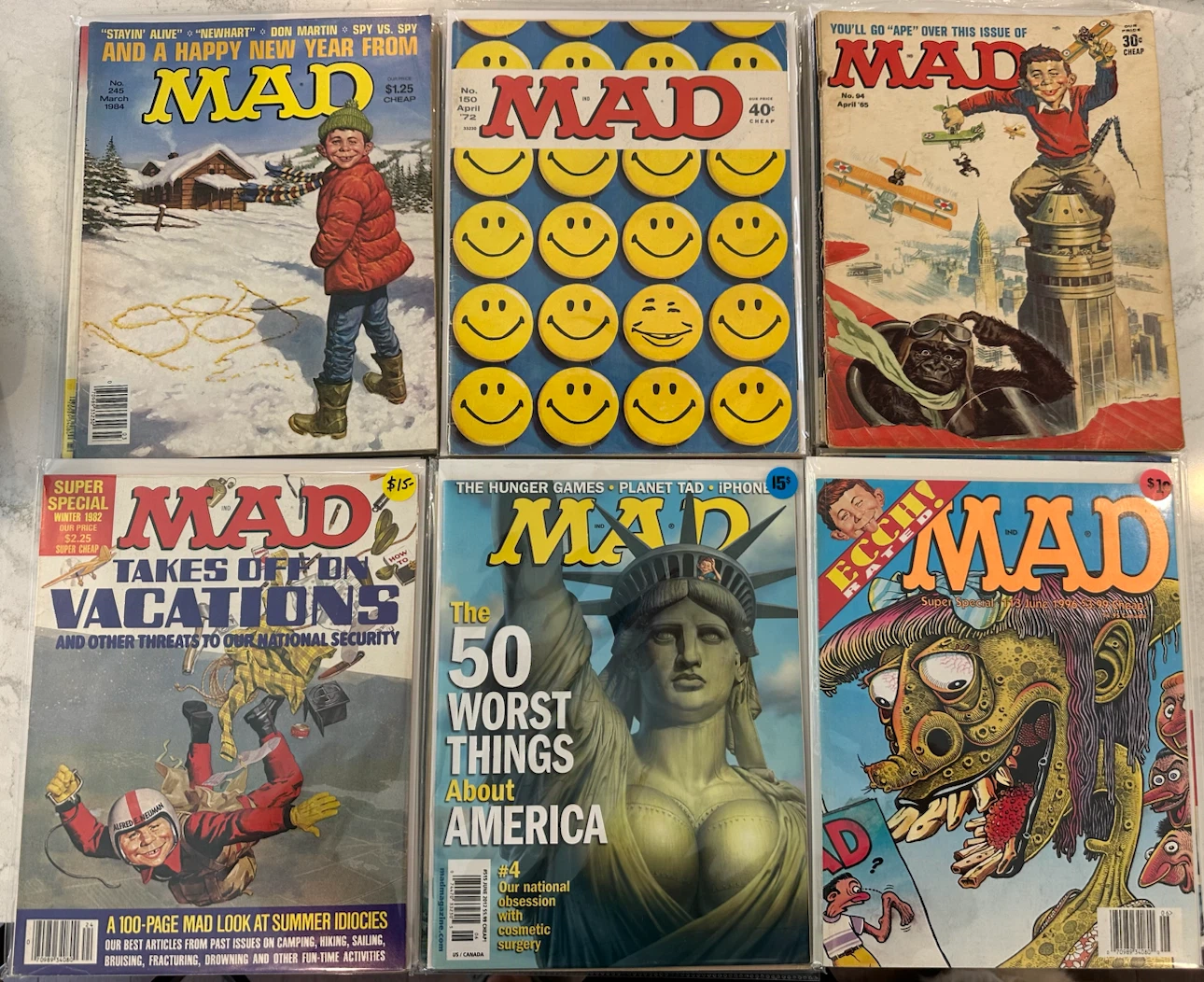 Large Collection of Vintage MAD Magazine Issues - photo 3