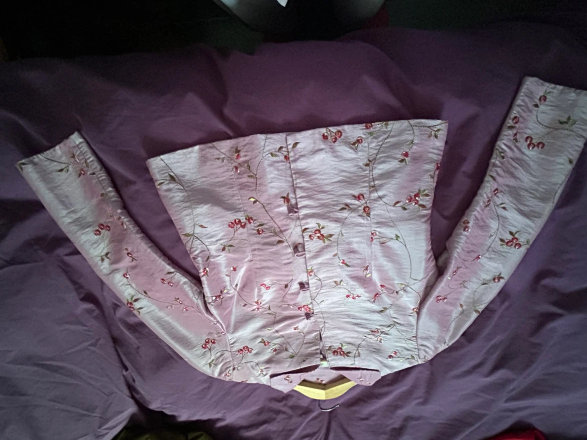 Assorted Silk-Style Embroidered Jackets - photo 2