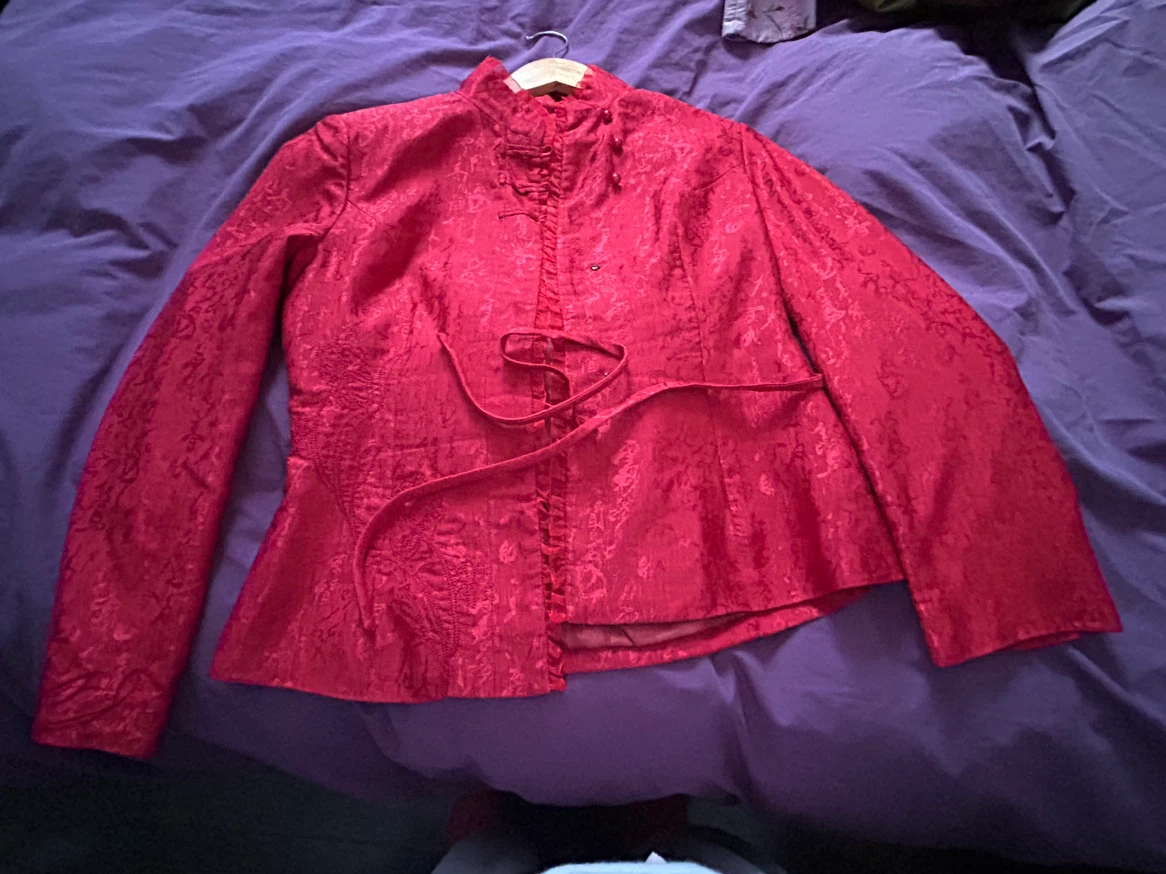 Assorted Silk-Style Embroidered Jackets - photo 3