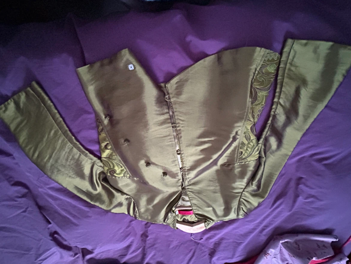 Assorted Silk-Style Embroidered Jackets - photo 4