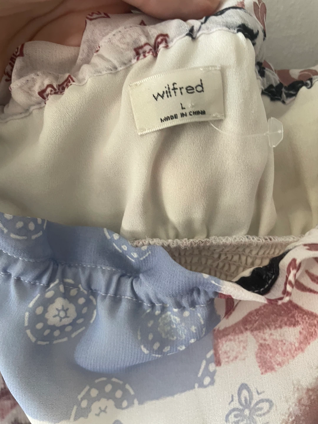 Wilfred Patchwork Smocked Tank Top - photo 3