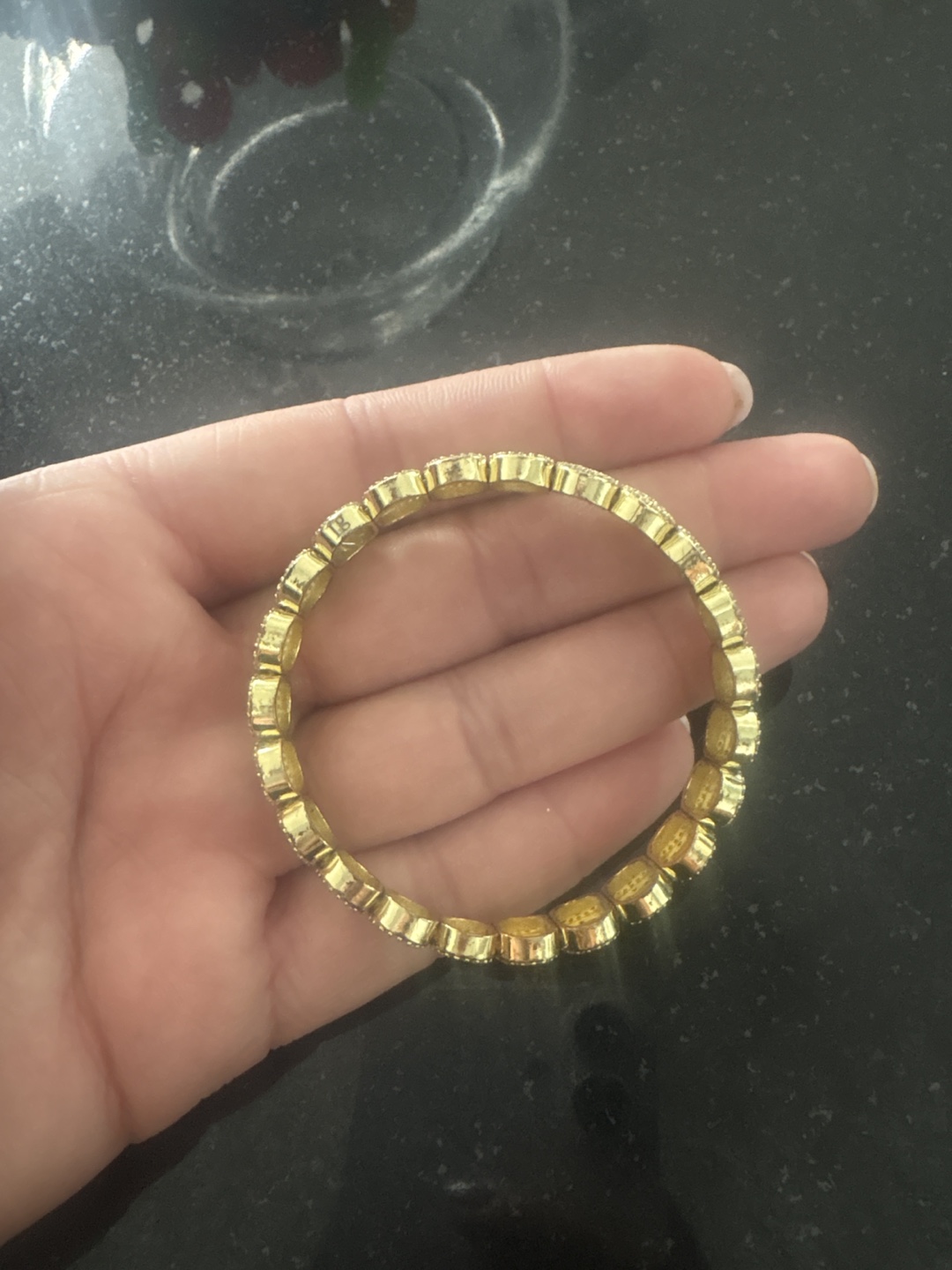 Lisa Gozlan The Pavé Happy Face Bracelet - photo 3