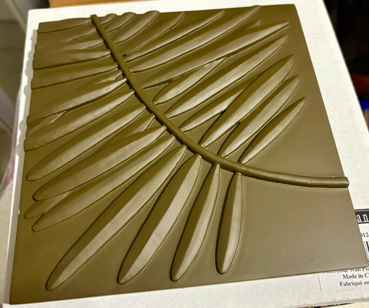 Fern Leaf Wall Plaque - photo 2