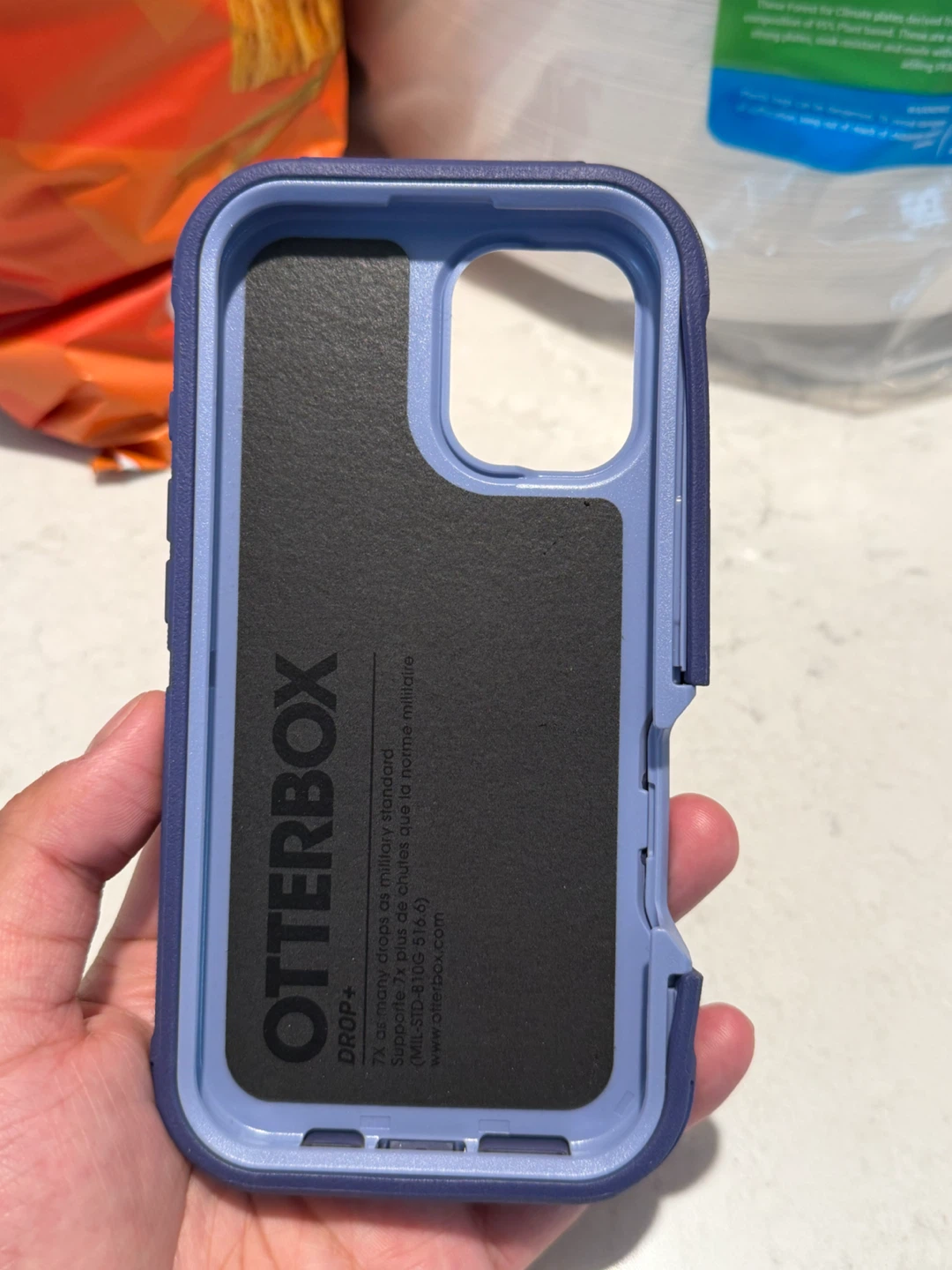 iPhone 16 Otterbox Defender Series Case Purple - photo 3