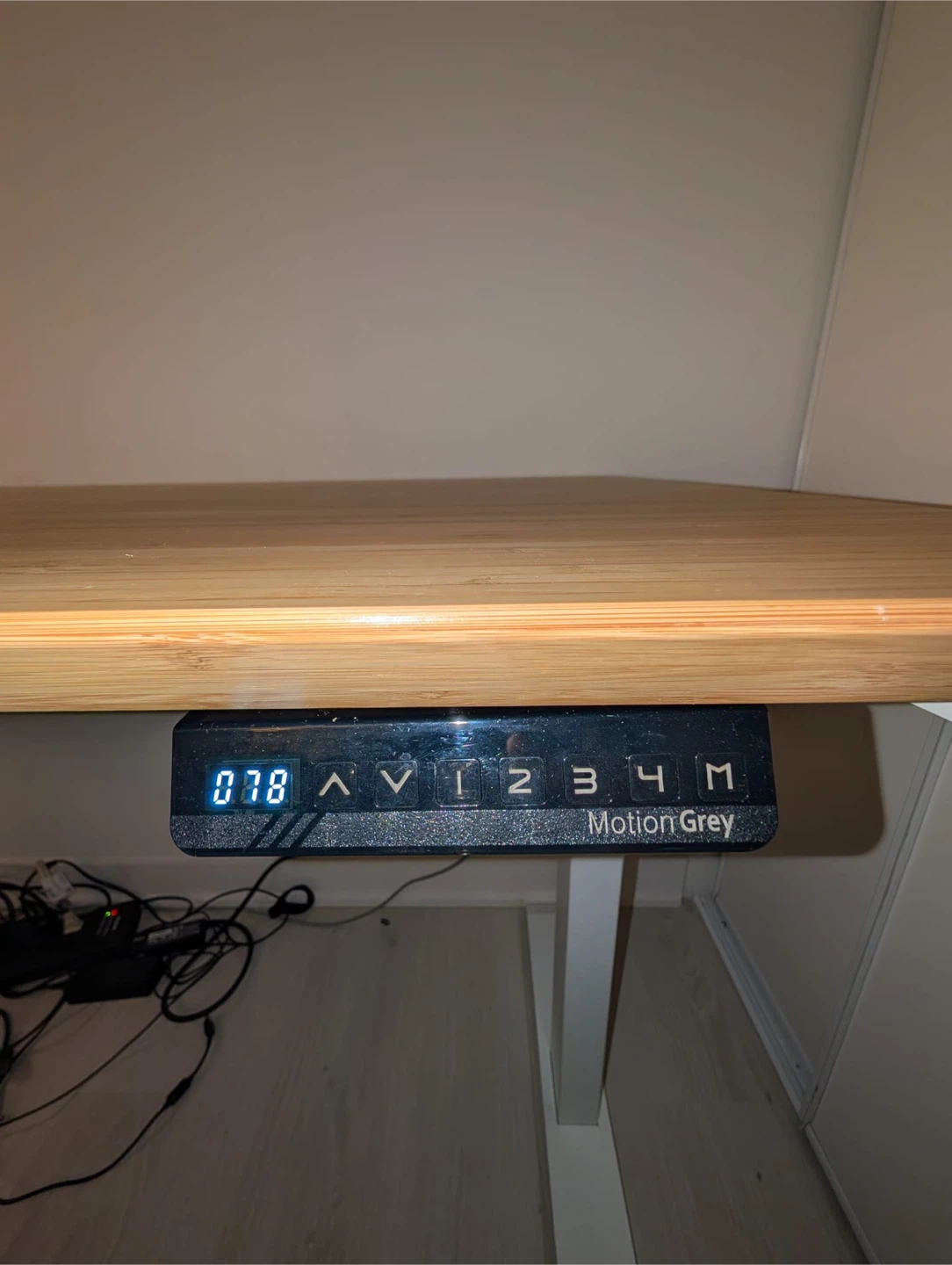 Motion Grey Standing Desk - Bamboo Top ikea - photo 3