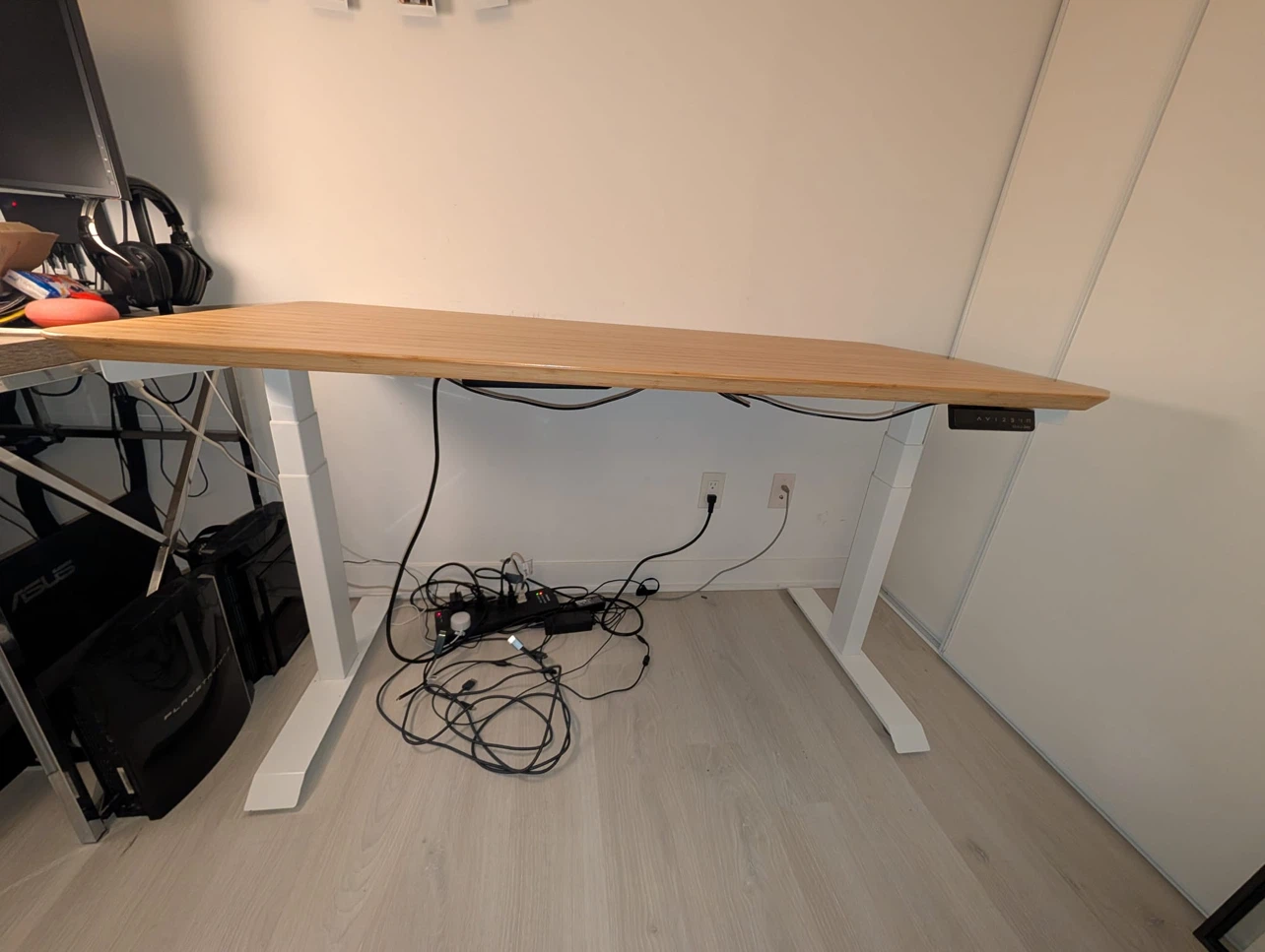 Motion Grey Standing Desk - Bamboo Top ikea - photo 5
