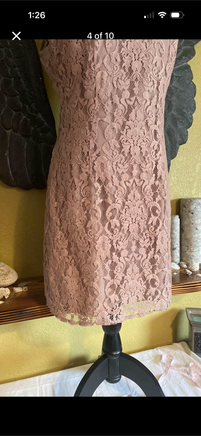 BB Dakota New Nude Lace Dress - photo 4