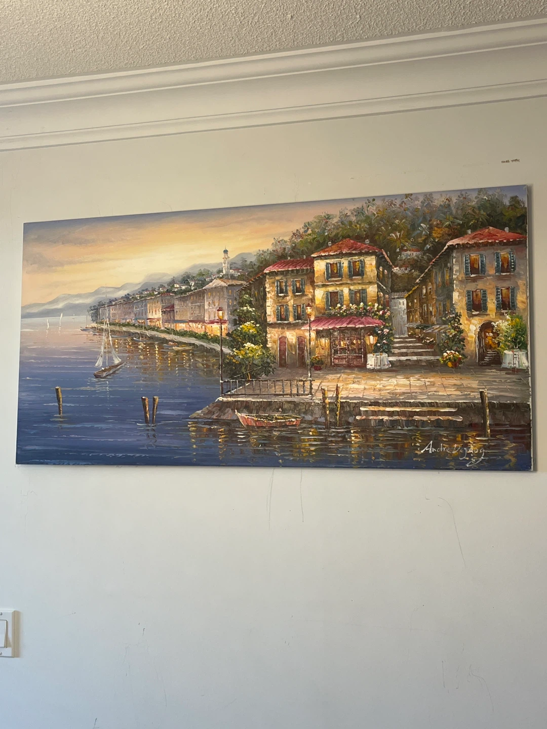Andre Delong Canvas Painting