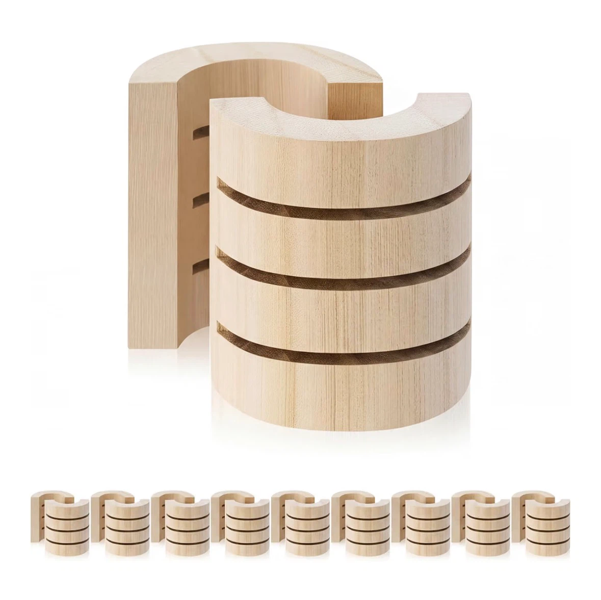 10 Pcs Termite Bait Station Monitoring Wood Replacement Insert
