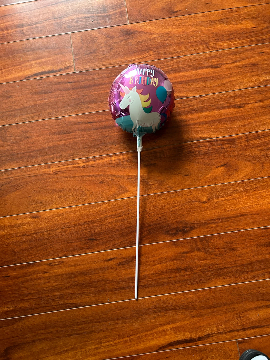 Unicorn Happy Birthday Foil Balloon