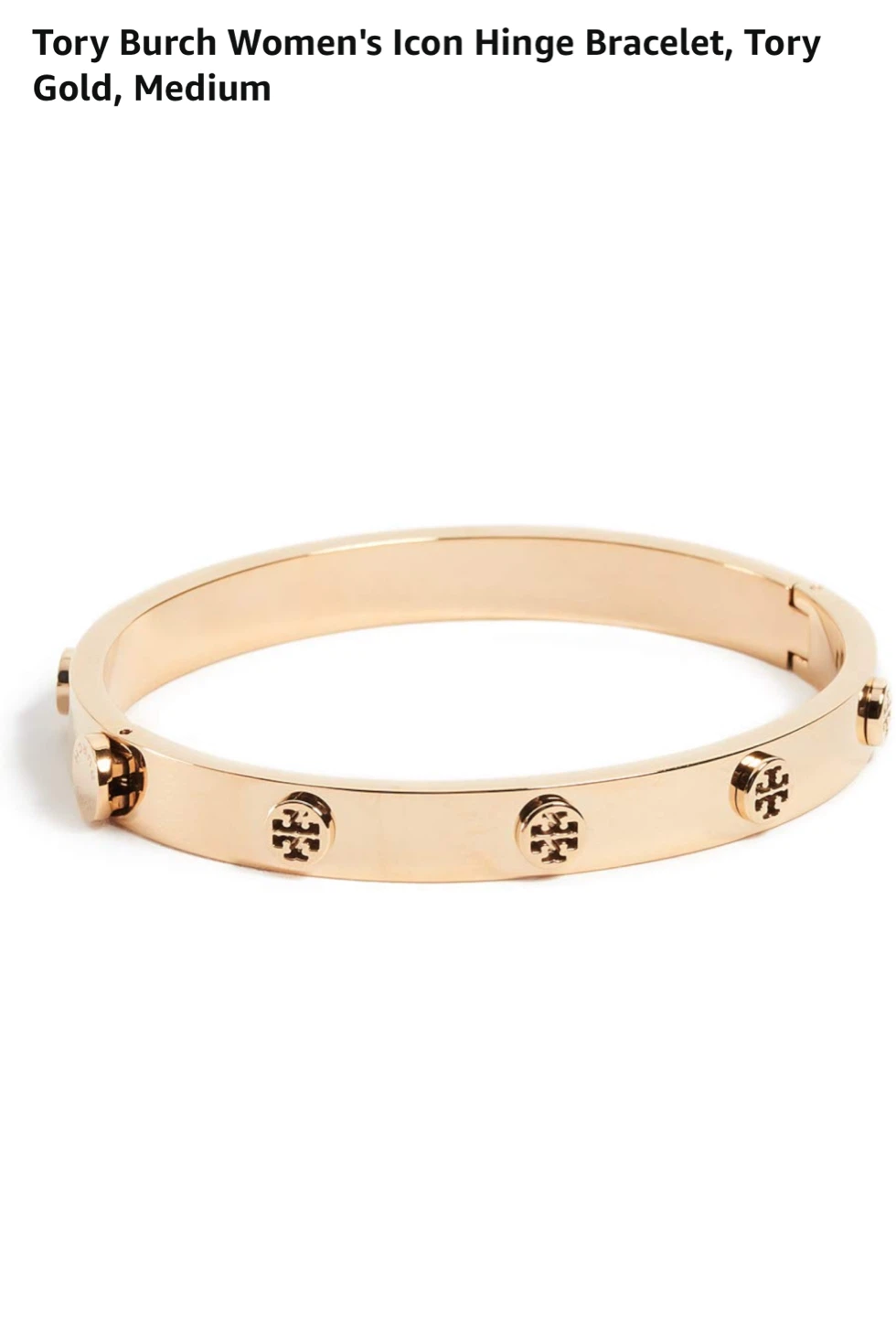 Tory Burch Women's Icon Hinge Bracelet