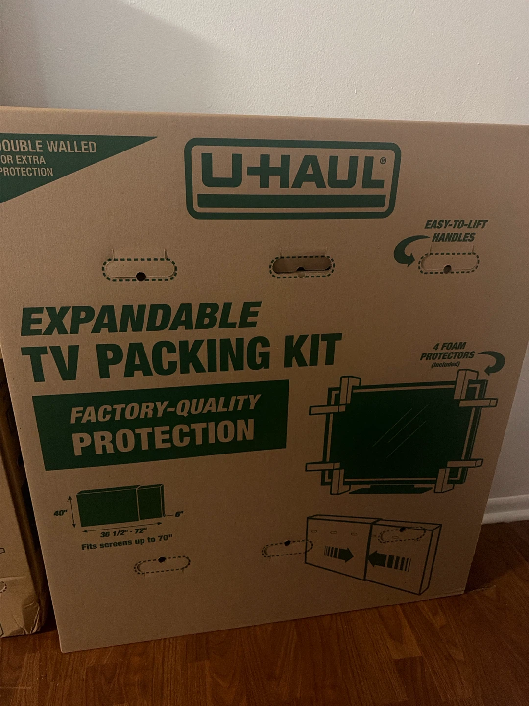 U-Haul Expandable TV Packing Kits (3) - photo 2