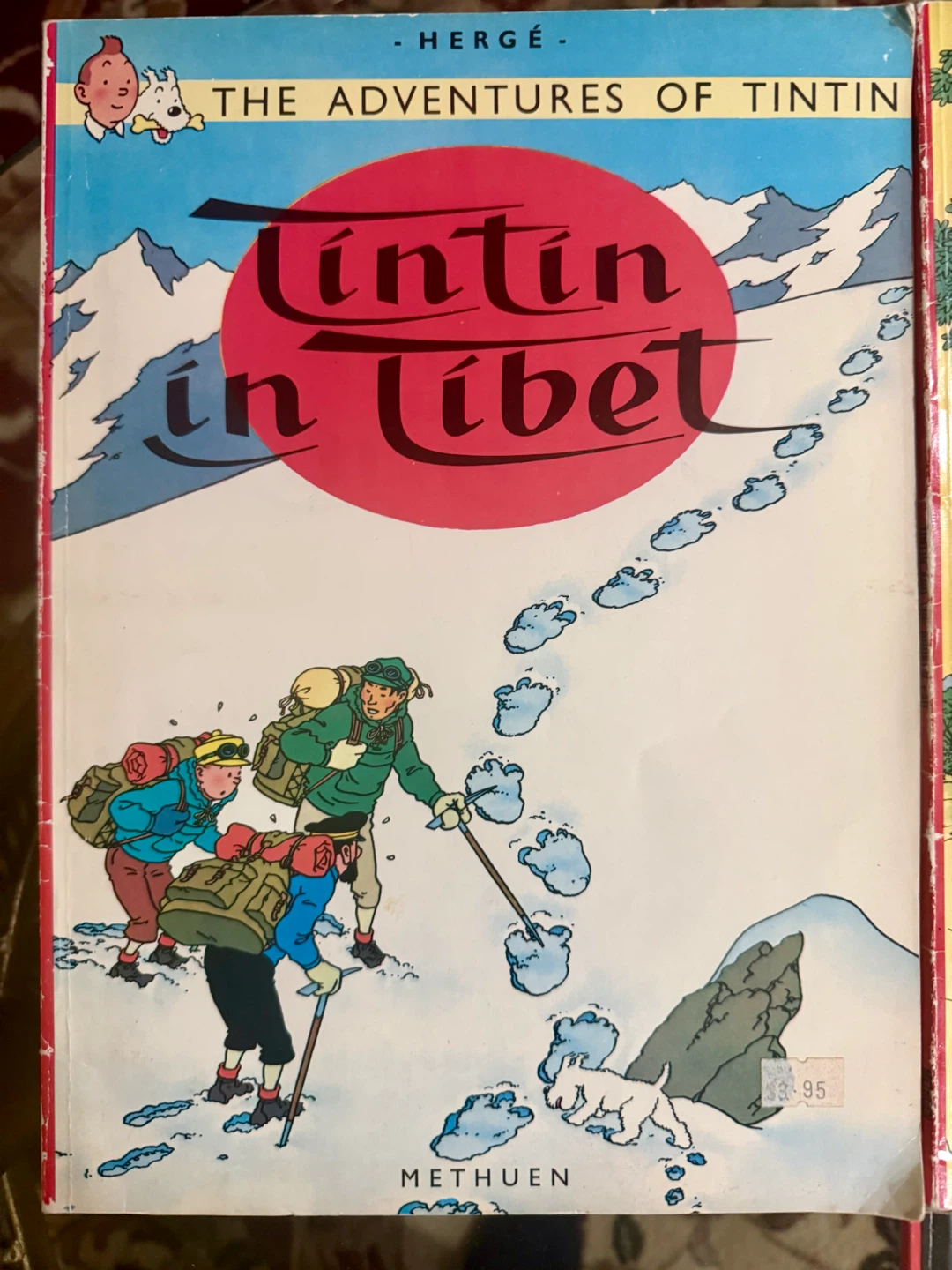 VINTAGE TINTIN COLLECTION 📚 7 BOOKS — METHUEN / MAMMOTH — $130 - photo 2