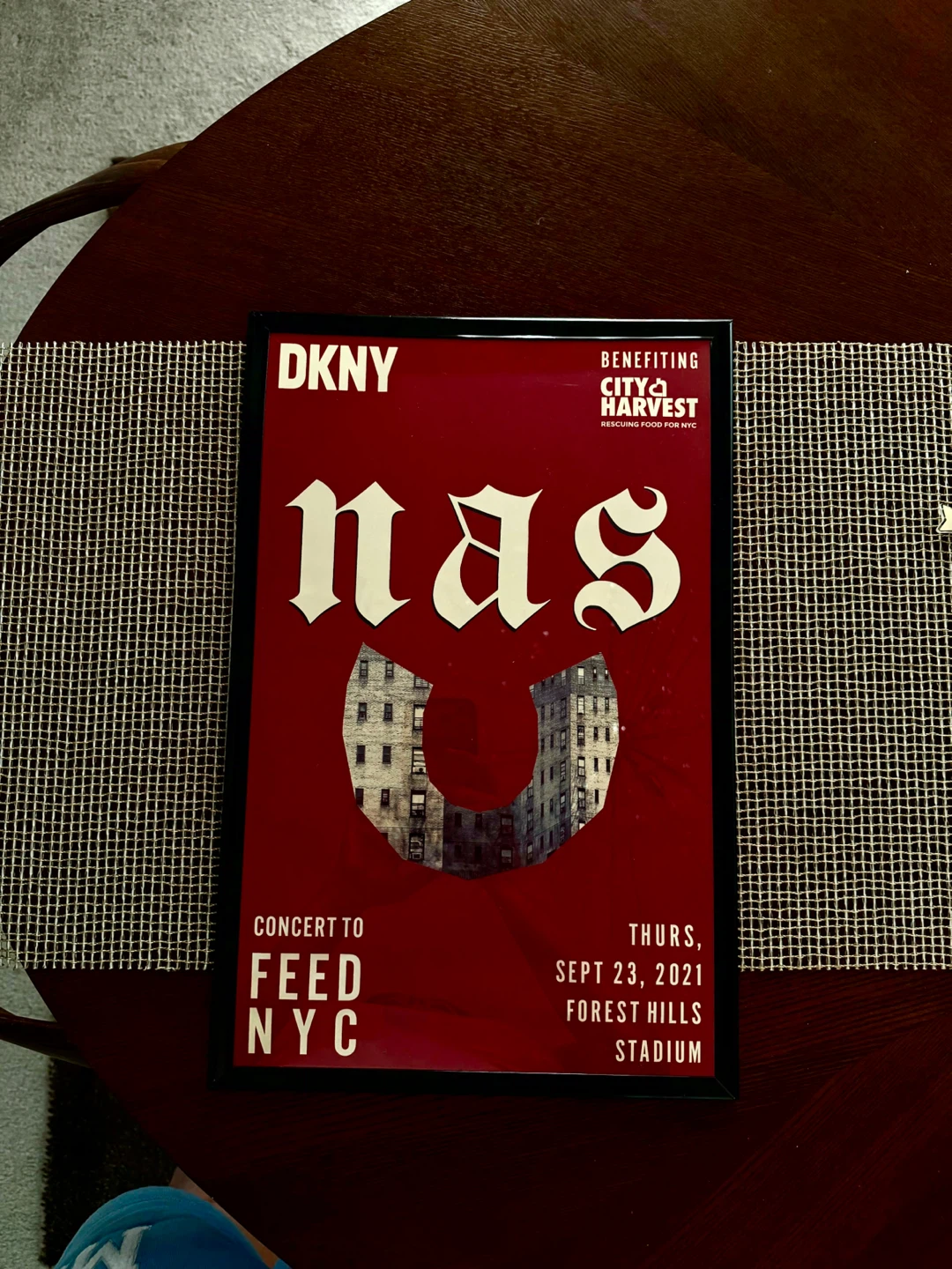 DKNY Nas Concert Poster Feed NYC - photo 2