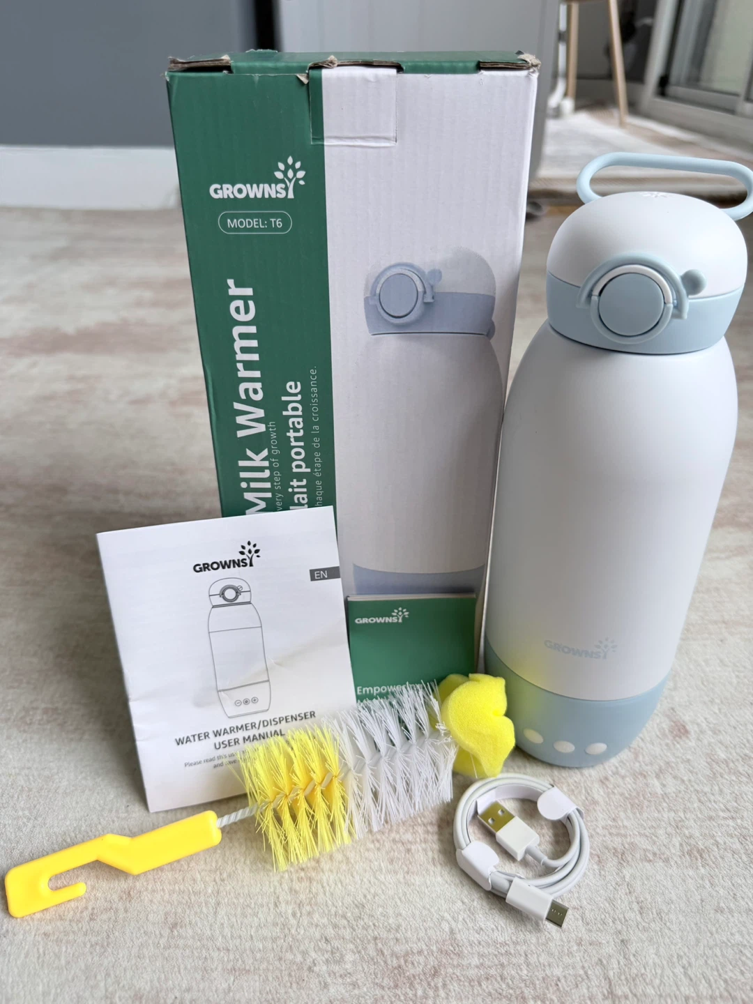 Grownsy Portable Milk Warmer - Model T6