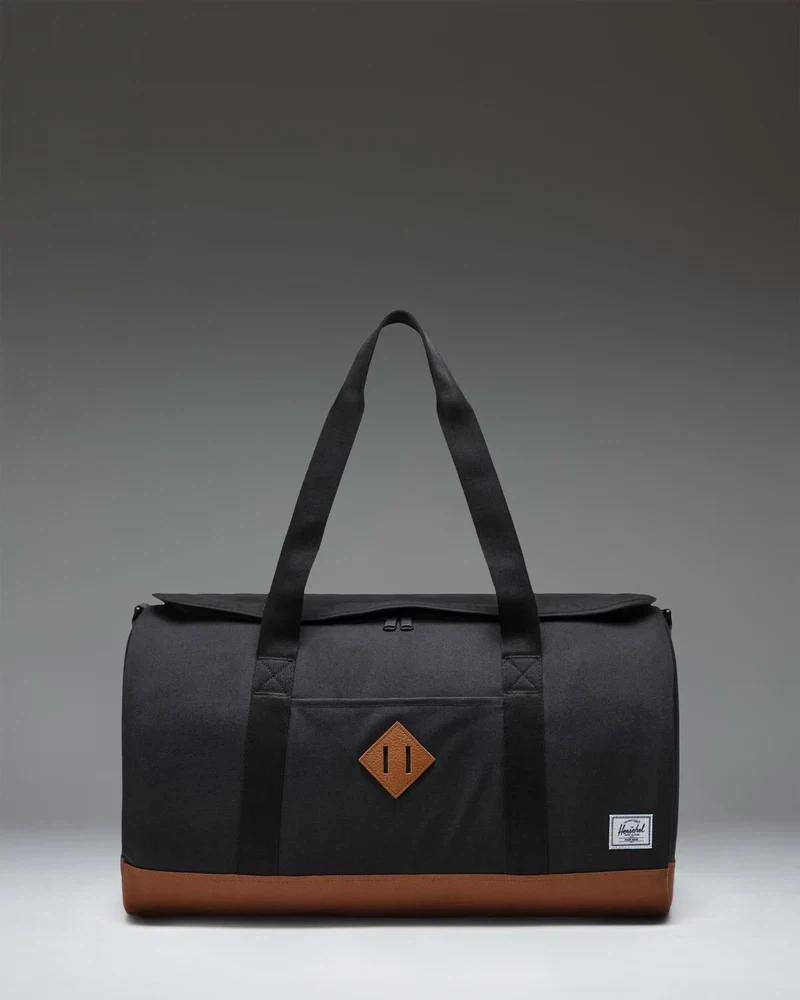 Herschel Black Duffle Bag