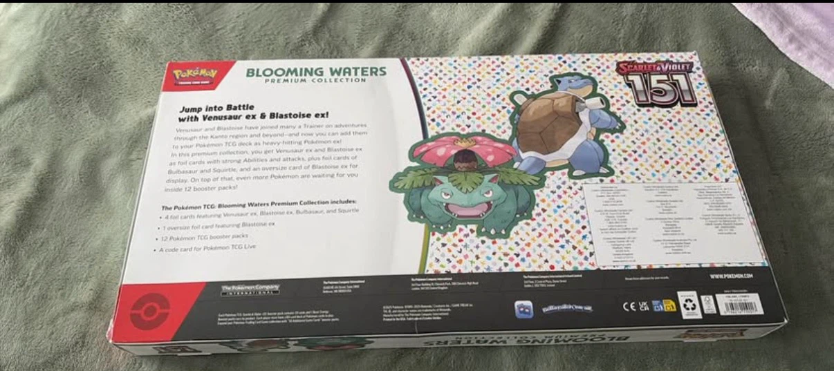 Pokémon Scarlet & Violet 151 Blooming Waters Premium Collection