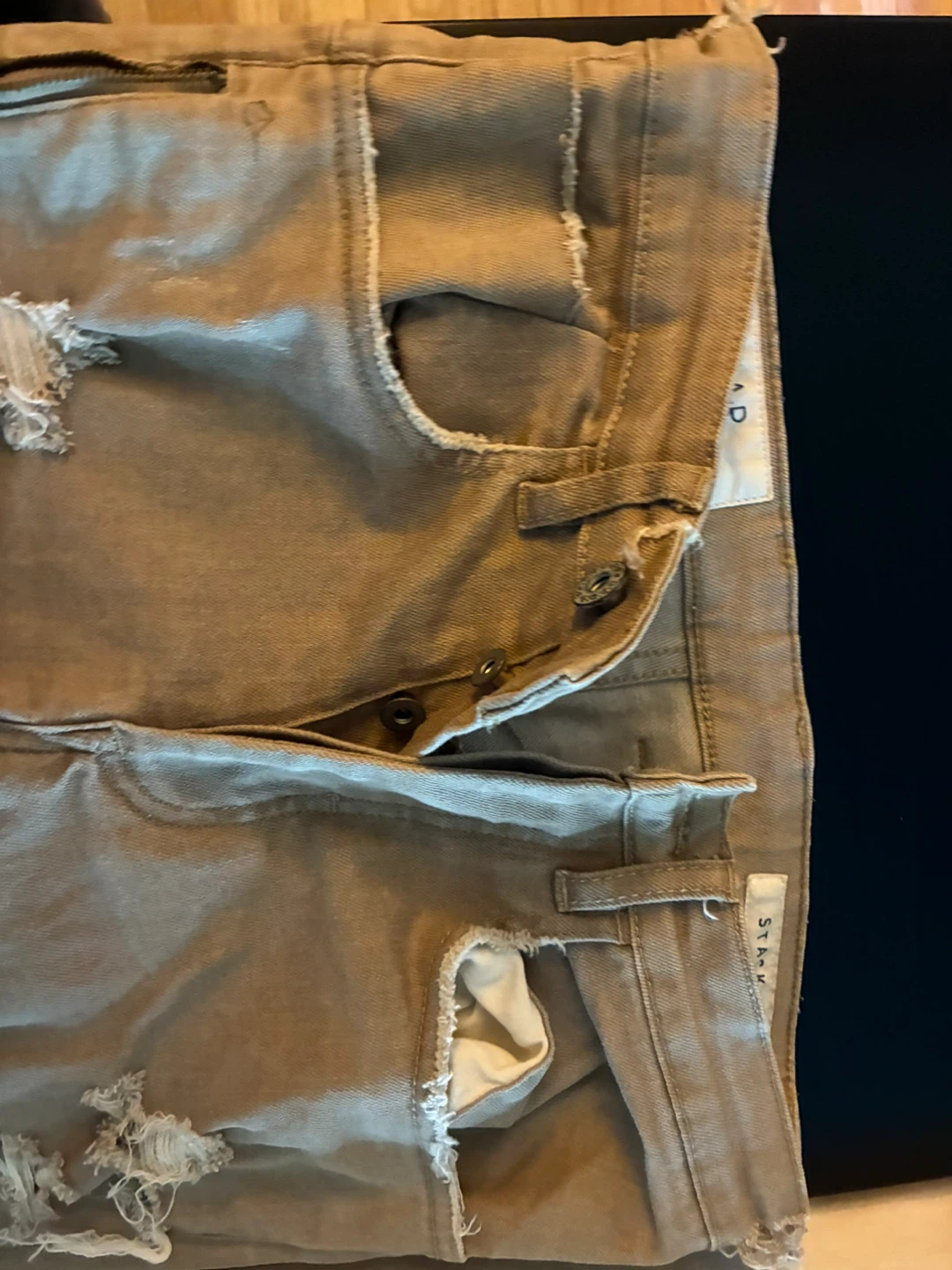 KOIIAR Twenty Eight Distressed Destroyed Jeans Streetwear Skater