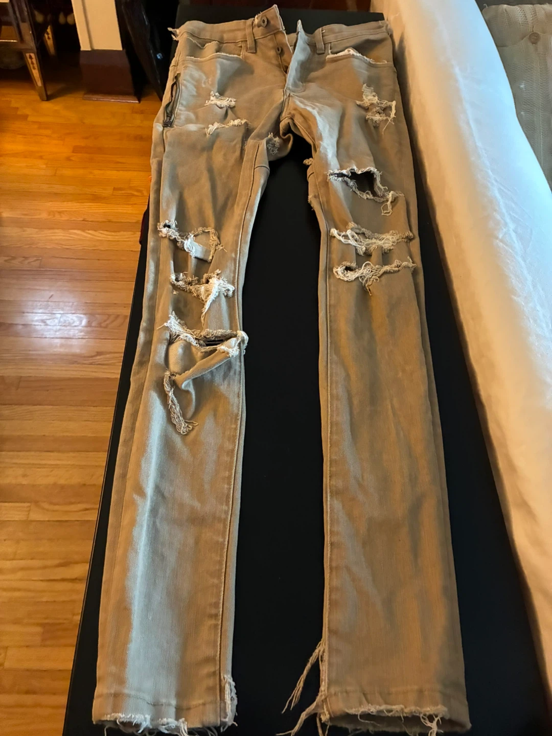 KOIIAR Twenty Eight Distressed Destroyed Jeans Streetwear Skater - photo 2