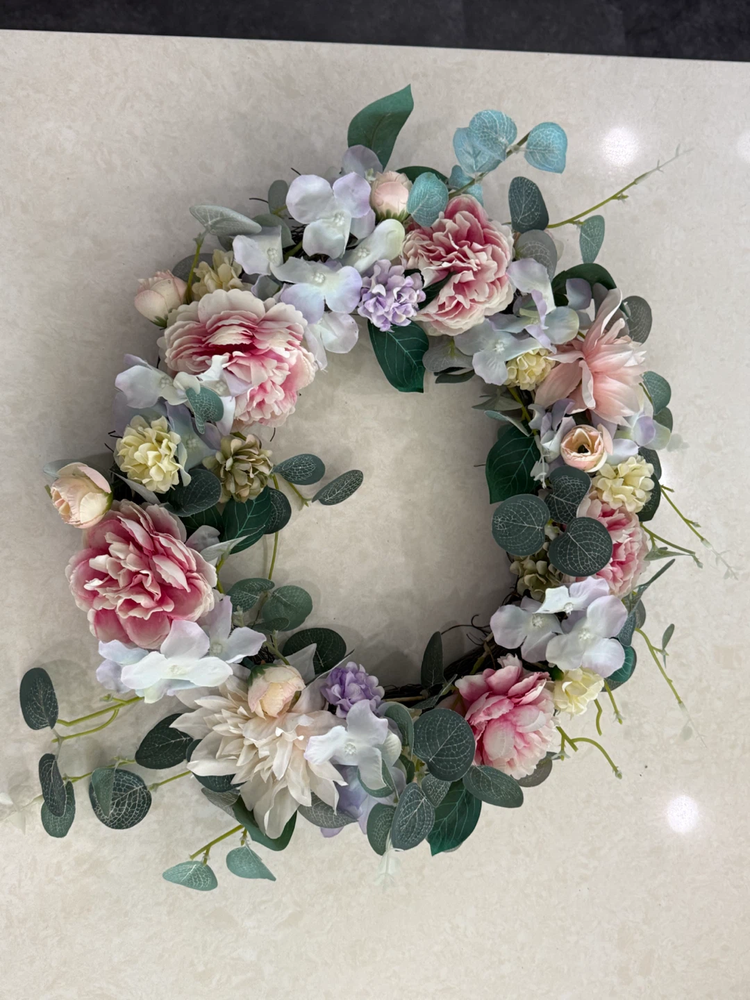 Artificial Floral Wreath - photo 2