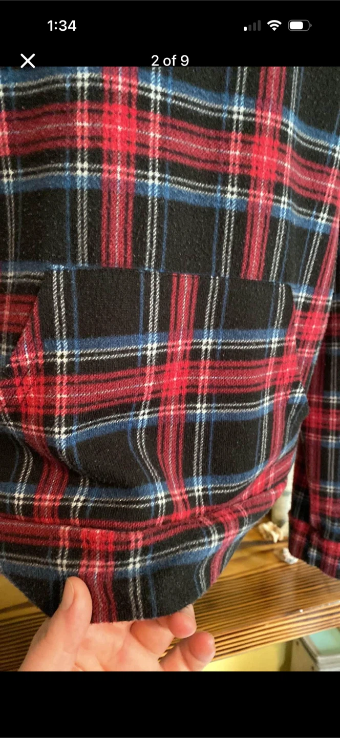 Ardene Thin Plaid Sweater - photo 2