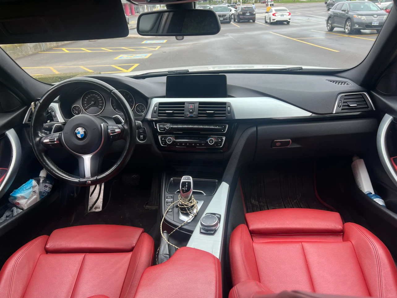 White BMW 3 Series Sedan - photo 2