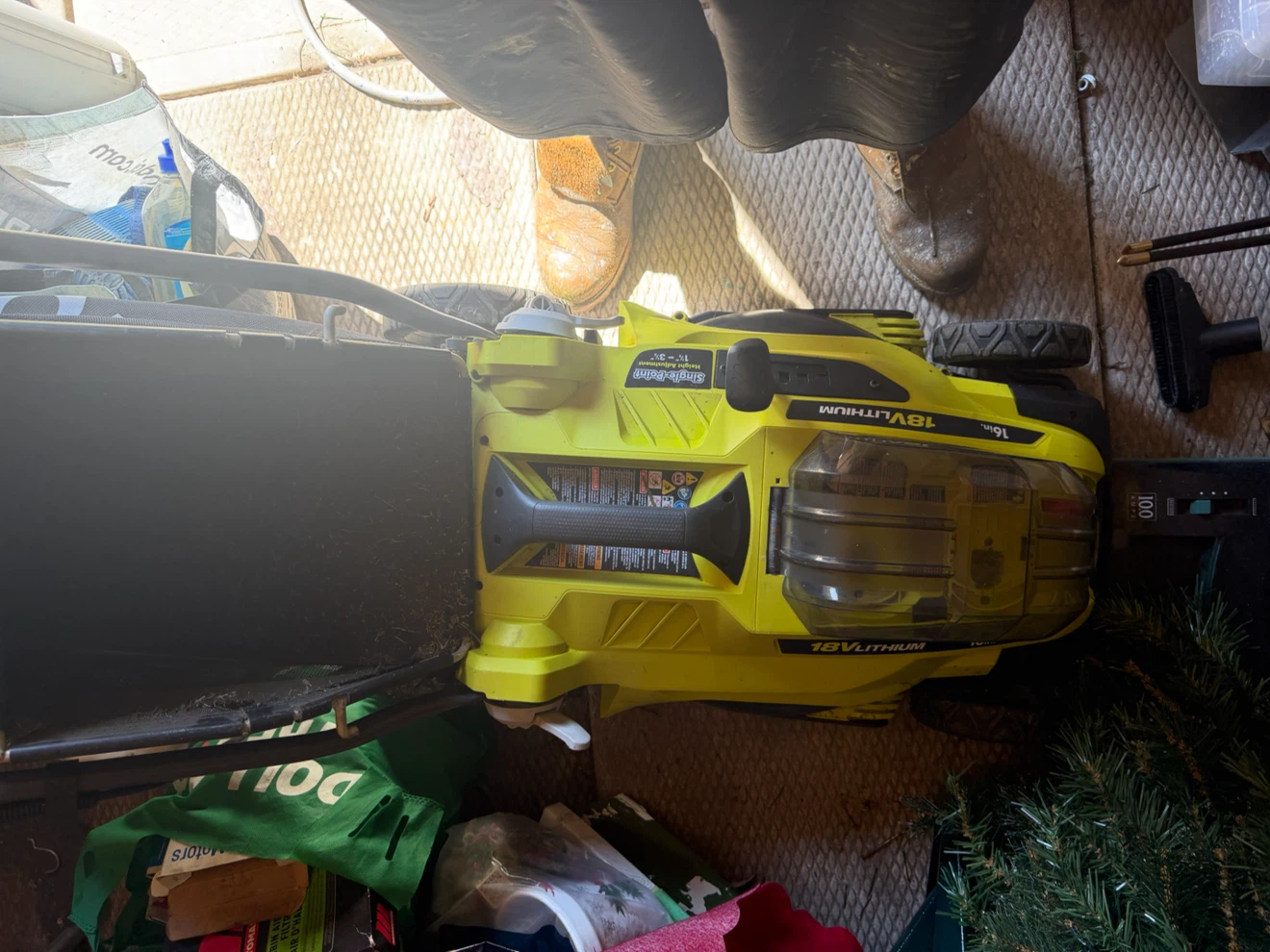 Ryobi 18V Lithium 16-inch Electric Lawn Mower - photo 3