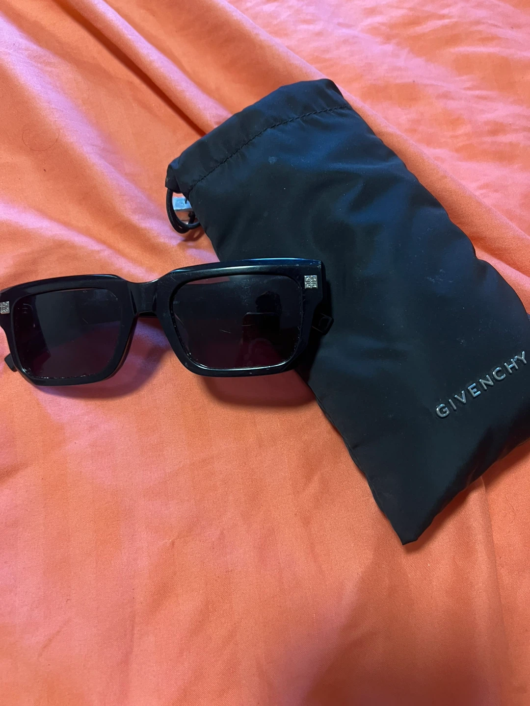 Givenchy Black Sunglasses with Pouch