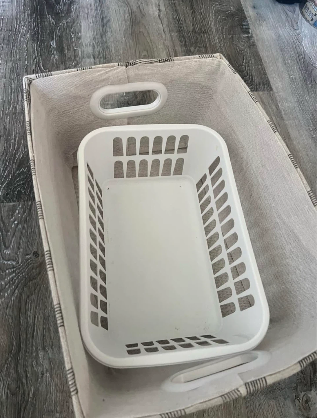 Set of Two Storage Baskets