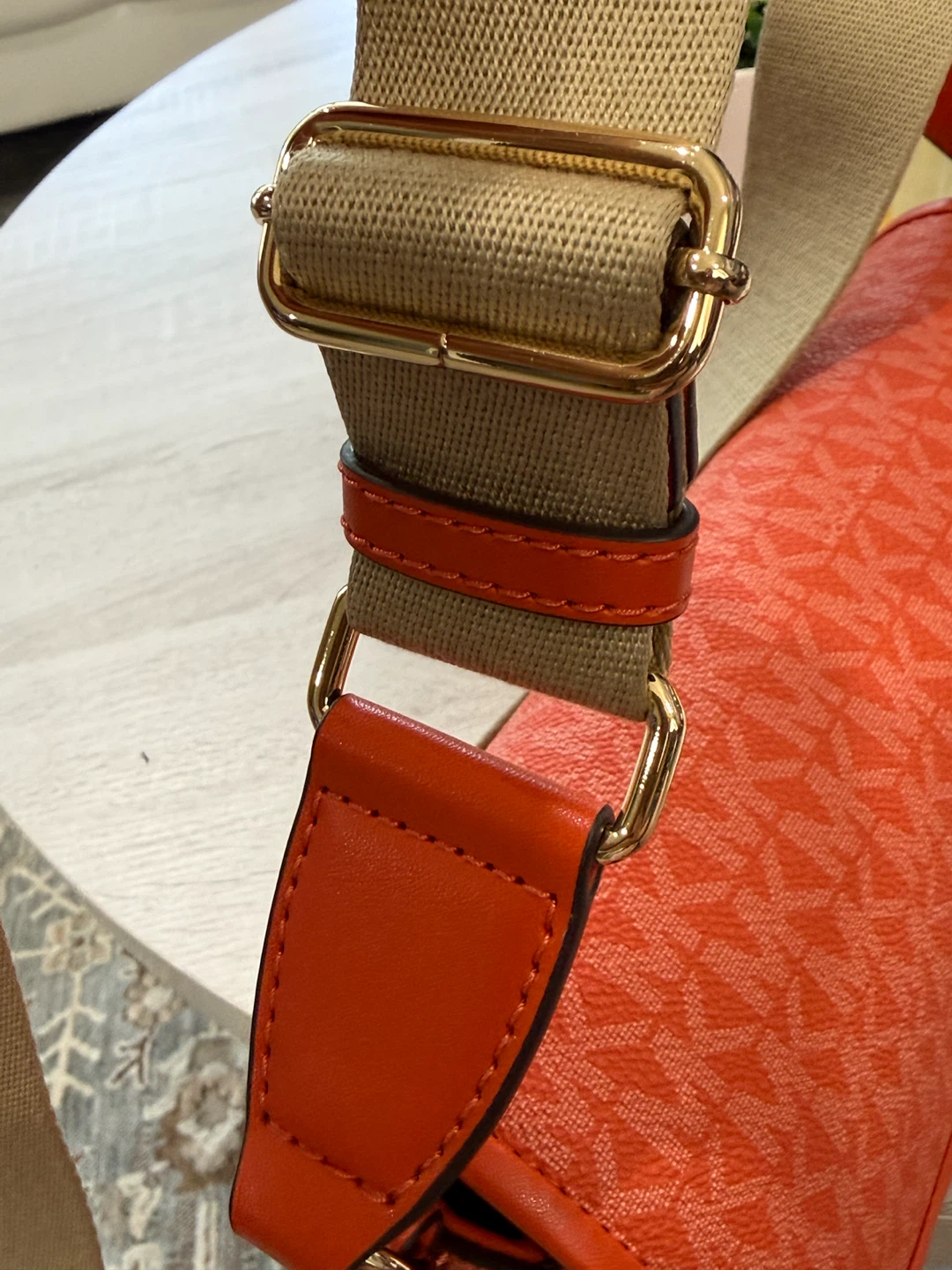 Michael Kors Orange Signature Crossbody Bag - photo 3