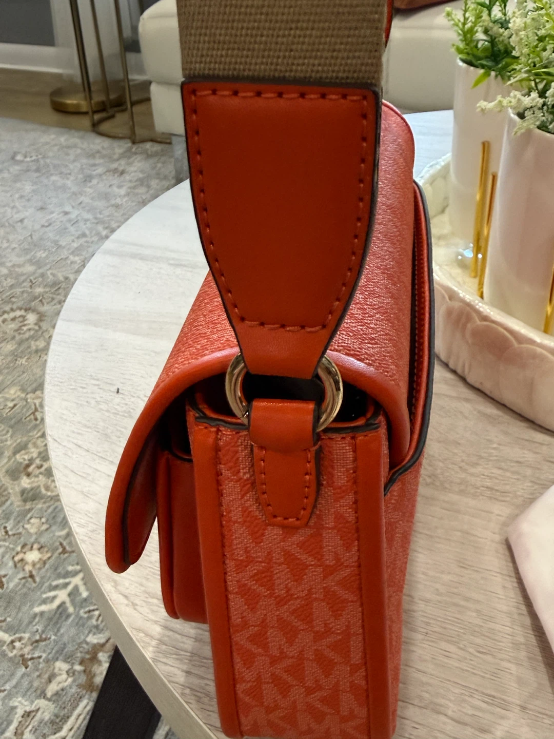 Michael Kors Orange Signature Crossbody Bag - photo 5