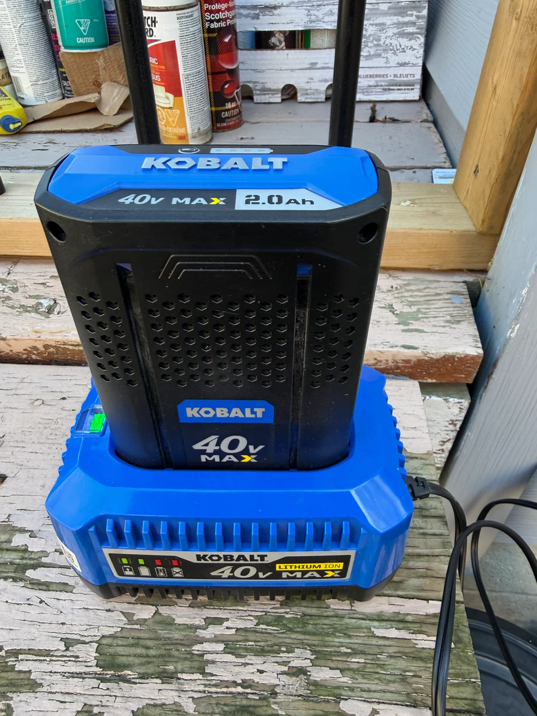 Kobalt 40V MAX Lawn Mower with Battery and Charger - photo 3