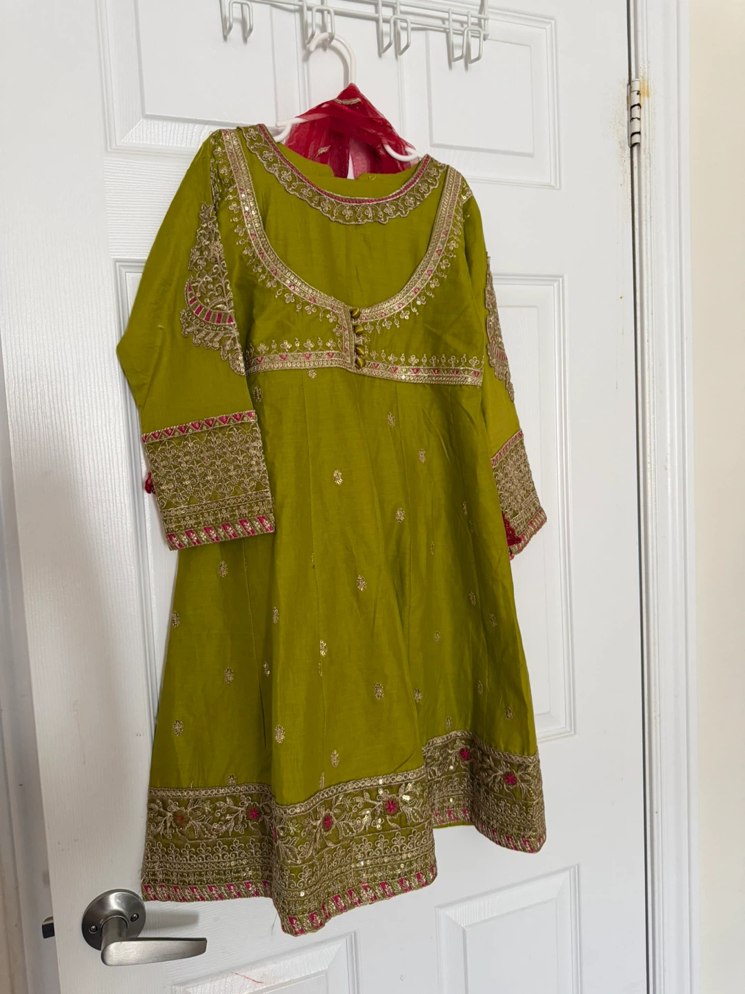Kids Embroidered Dress