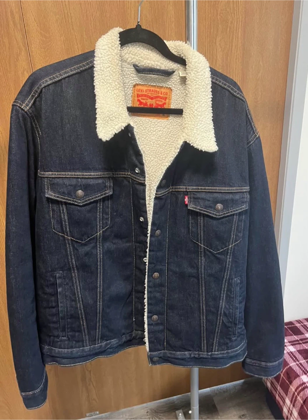 Levi Strauss & Co. Sherpa-Lined Denim Jacket