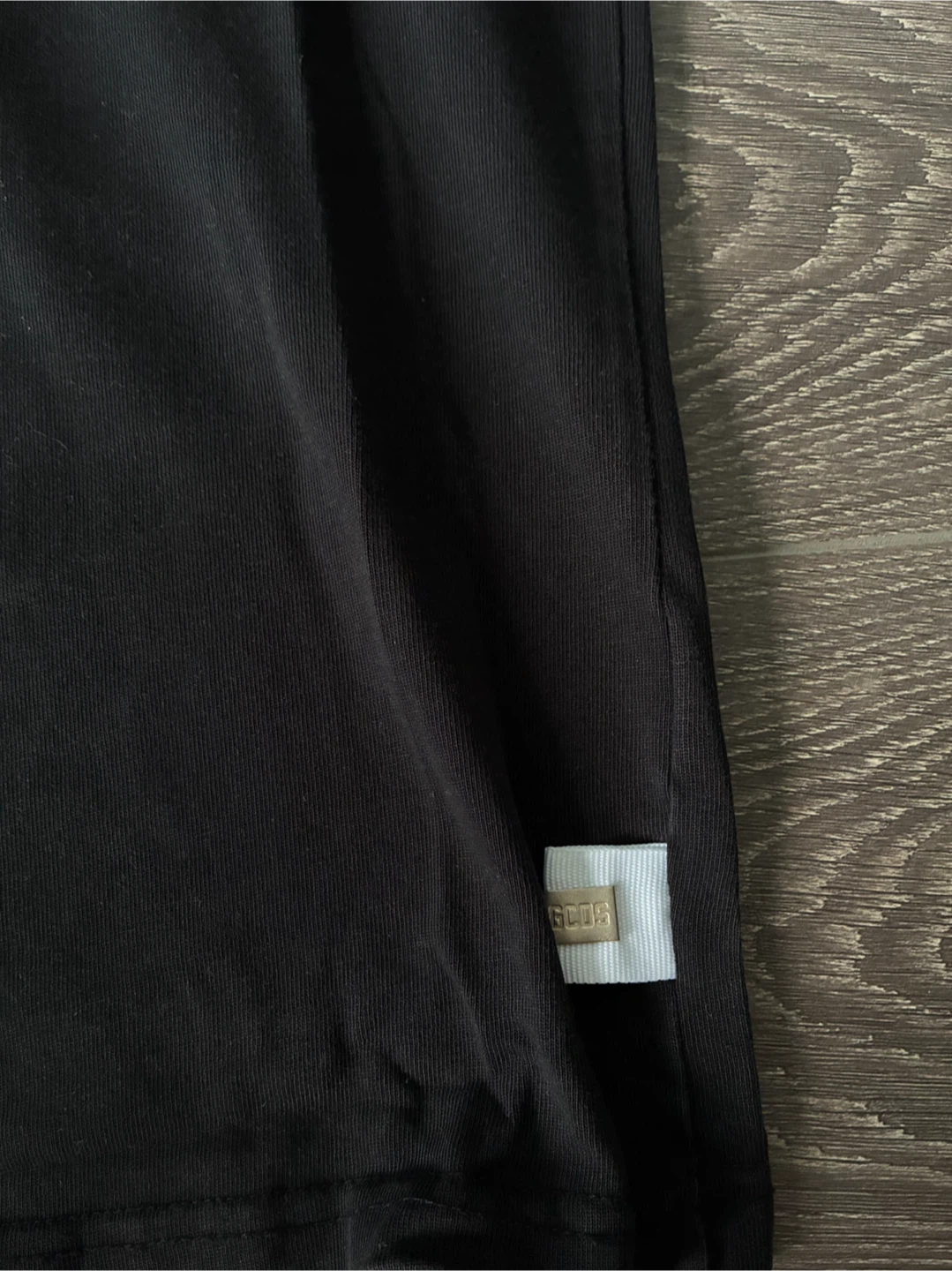 GCDS Black Graphic T-Shirt - photo 3