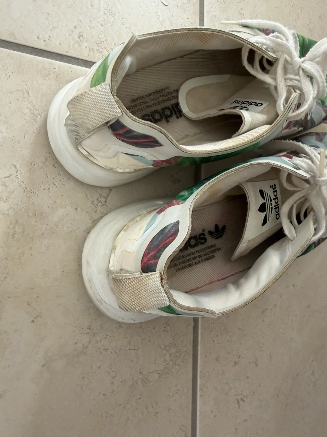 Adidas Floral Print Sneakers - photo 2