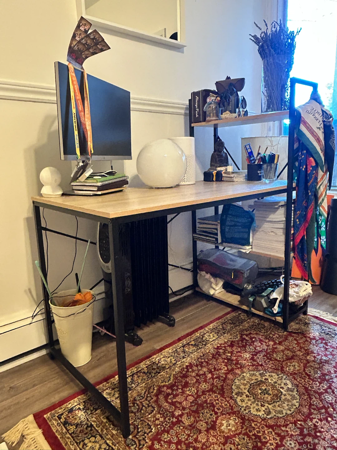 17 Stories Fortney Home Office Desk - photo 2