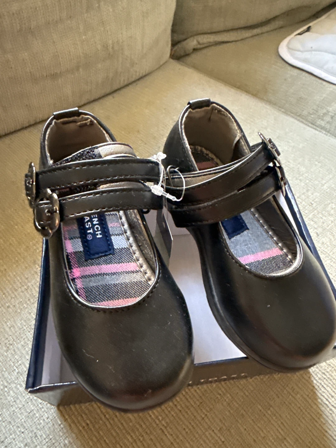 French Toast Girls Mary Jane Shoes Black Size 5