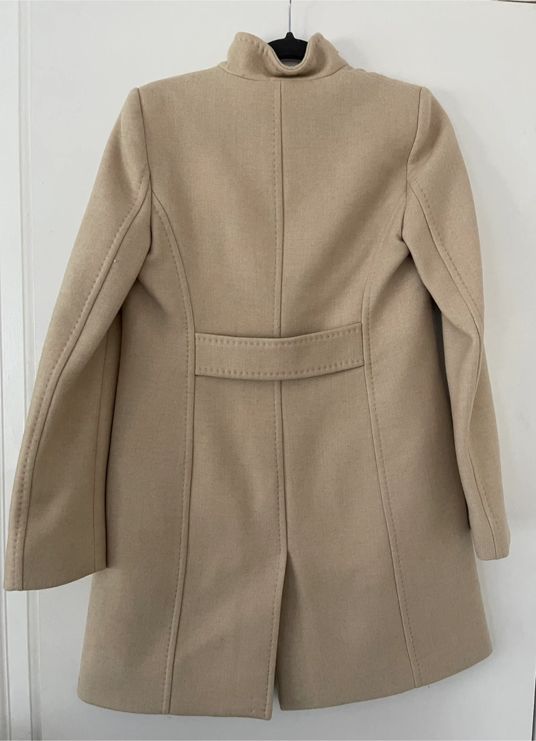 Babaton Tan Wool Blend Atelier Coat - photo 2