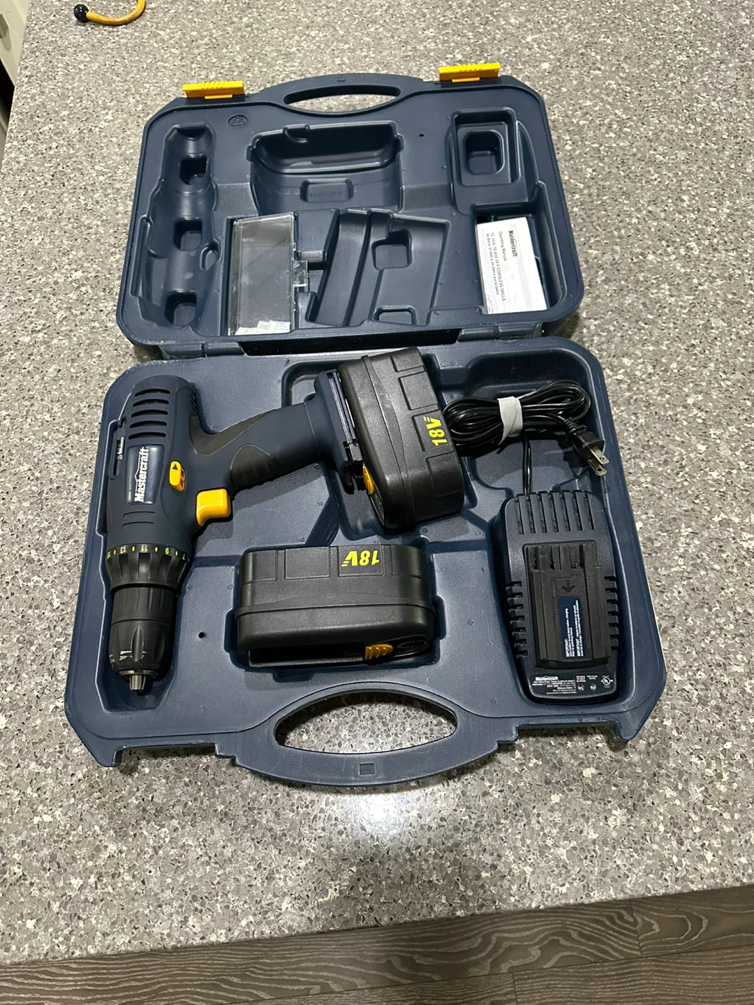 Mastercraft 18V Cordless Drill