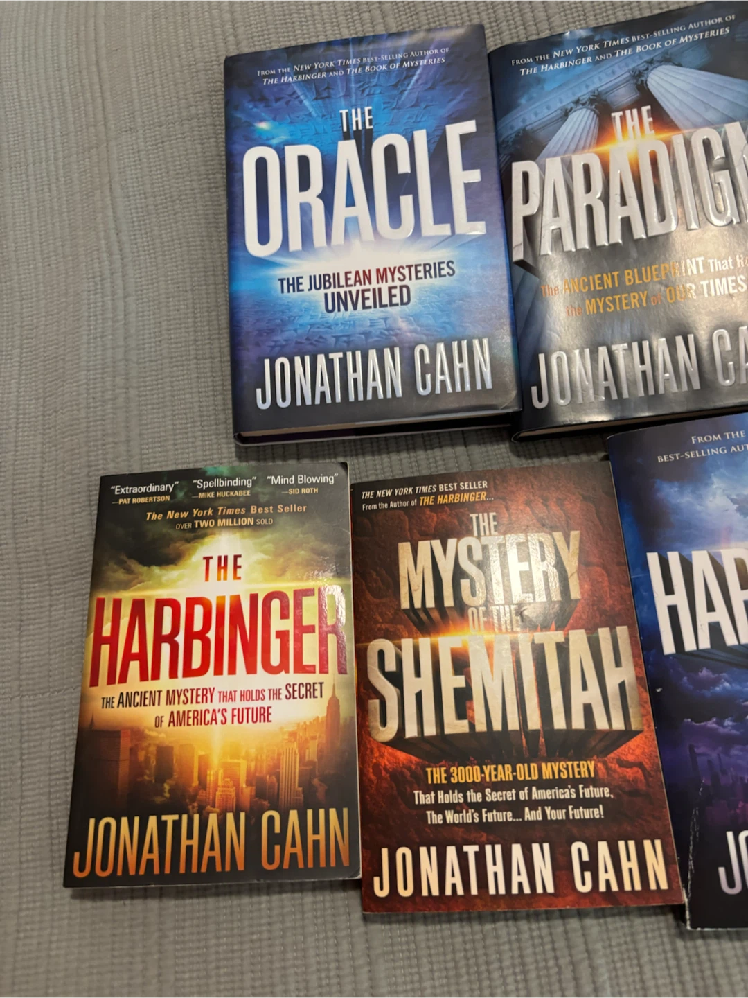 5 Jonathan Cahn Books
