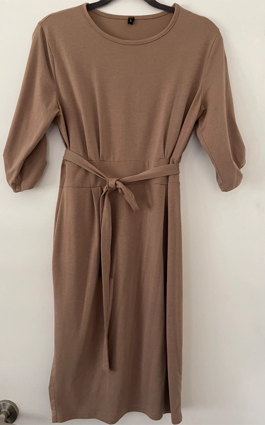 Dress Dark Beige