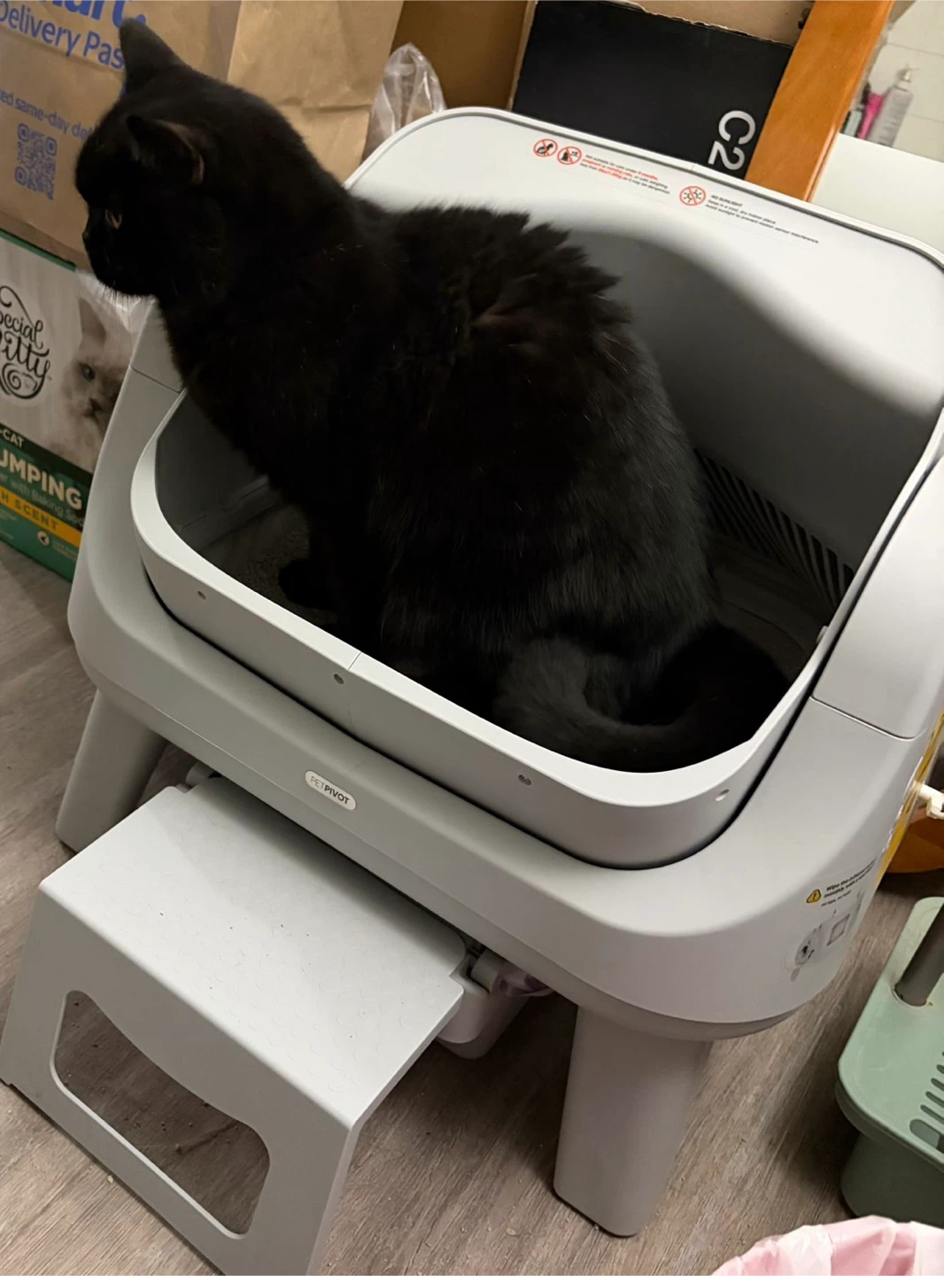 PetPivot AutoScooper 12 Lite Cat Litter Box - photo 5
