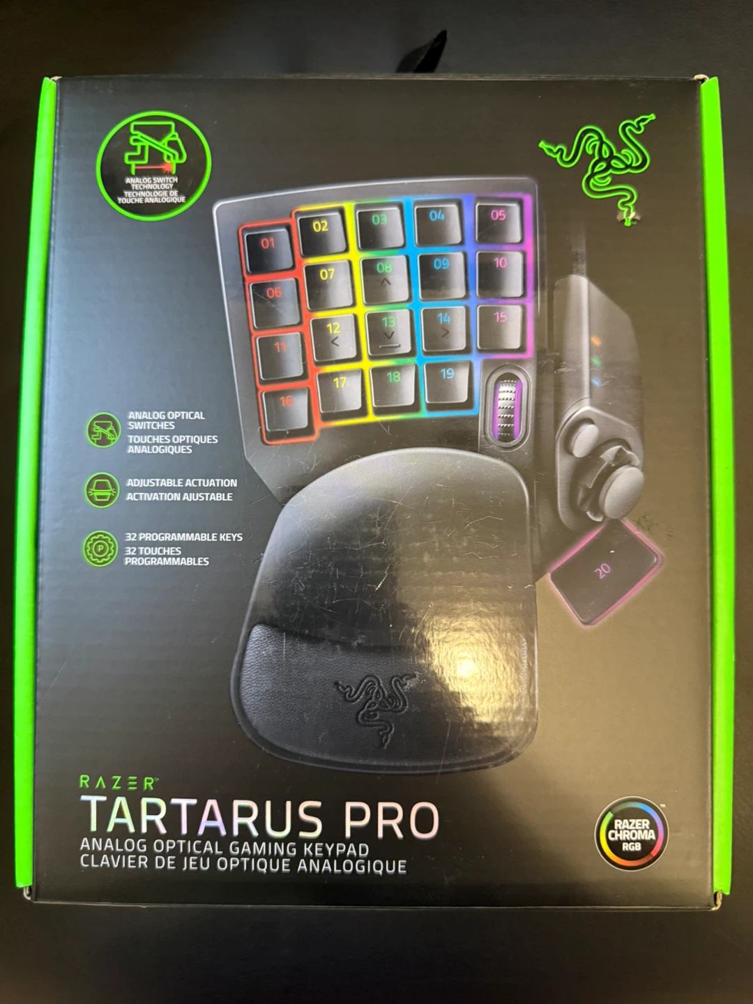 Razer Tartarus Pro Gaming Keypad - photo 3