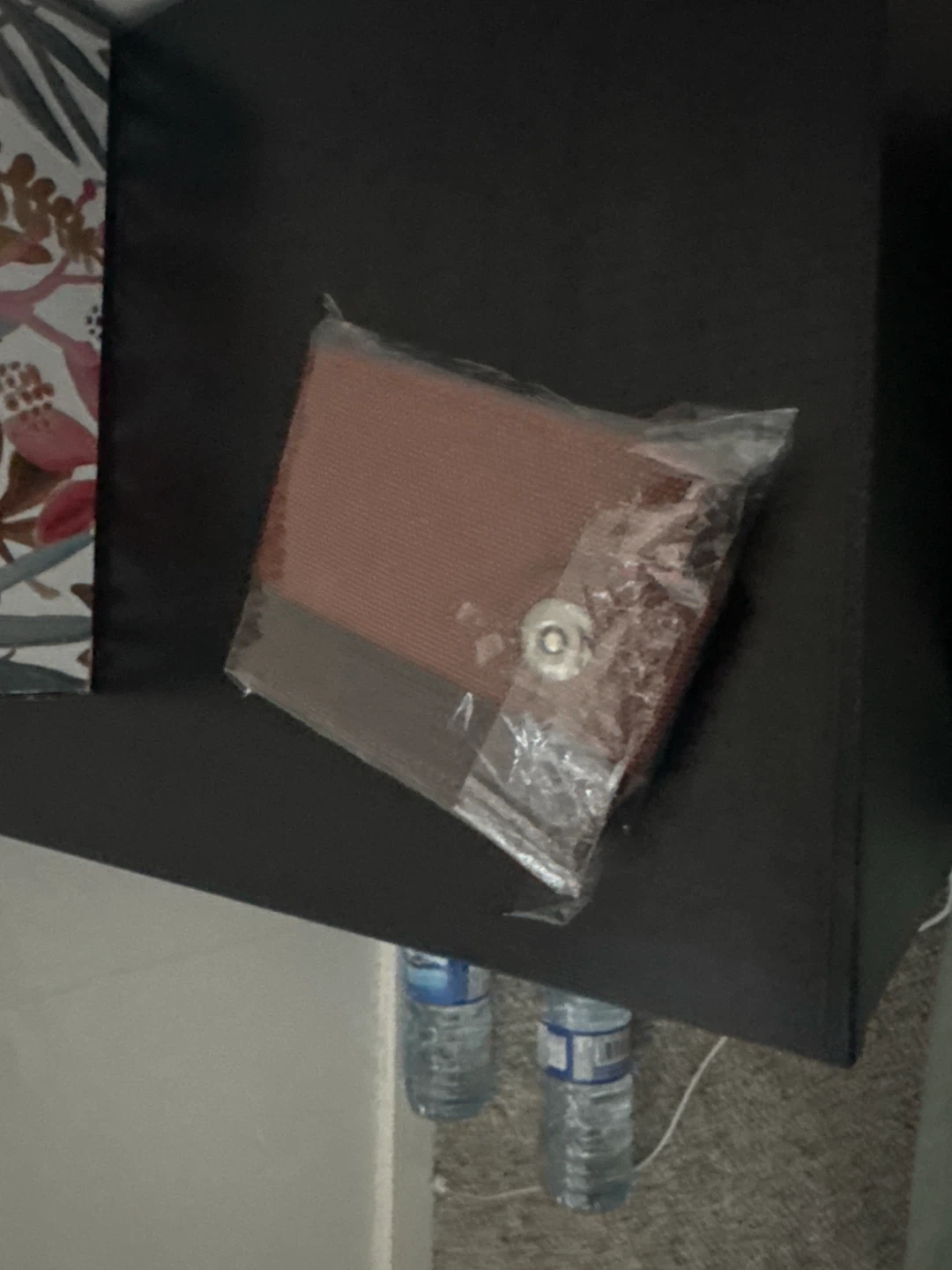Small red wallet