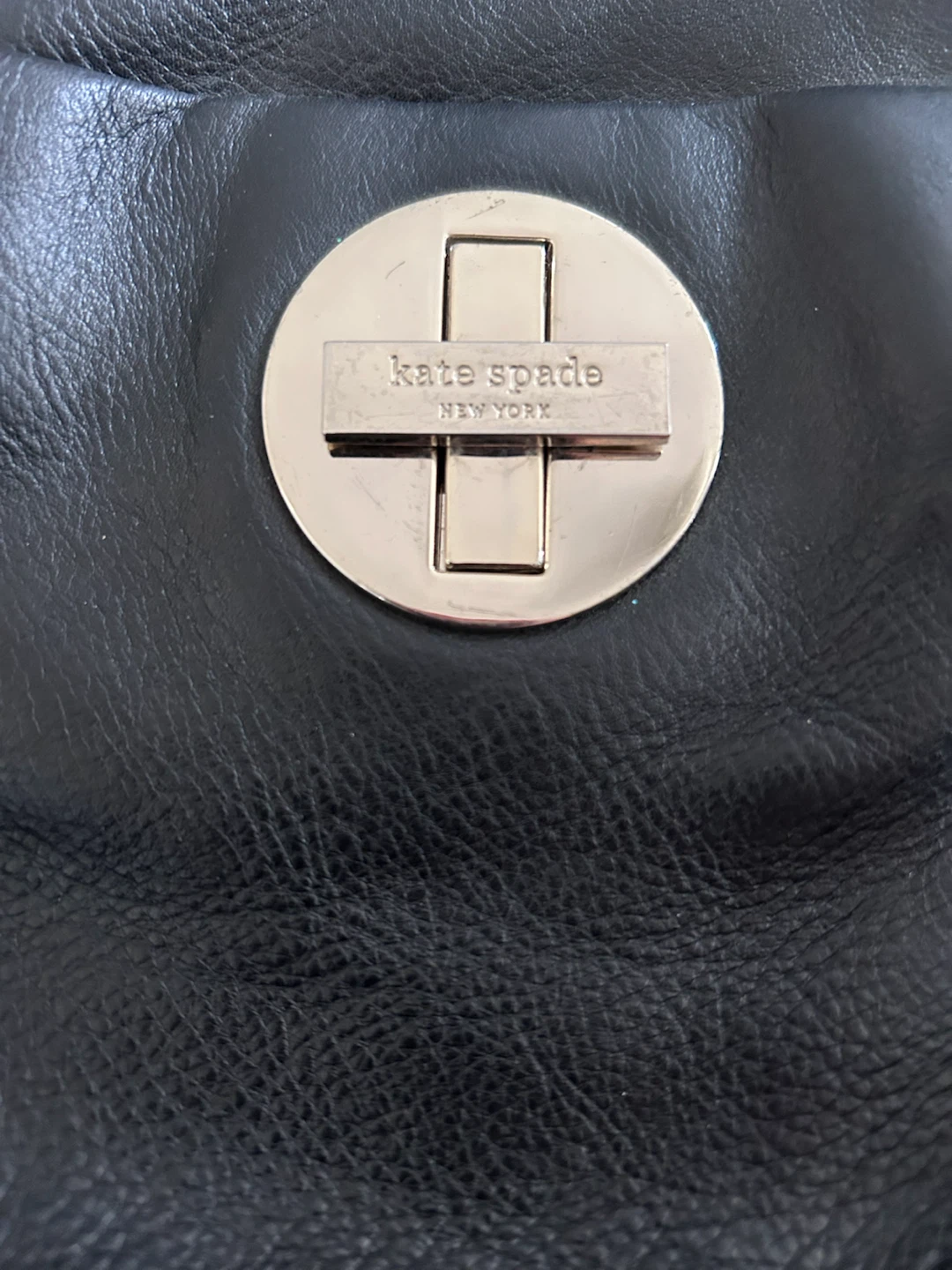 Kate Spade black leather handbag and wallet set - photo 2