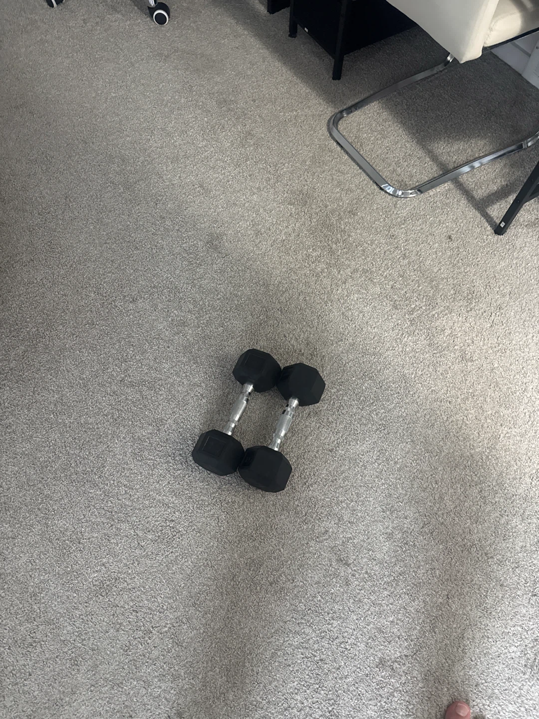 Pair of Hex Dumbbells