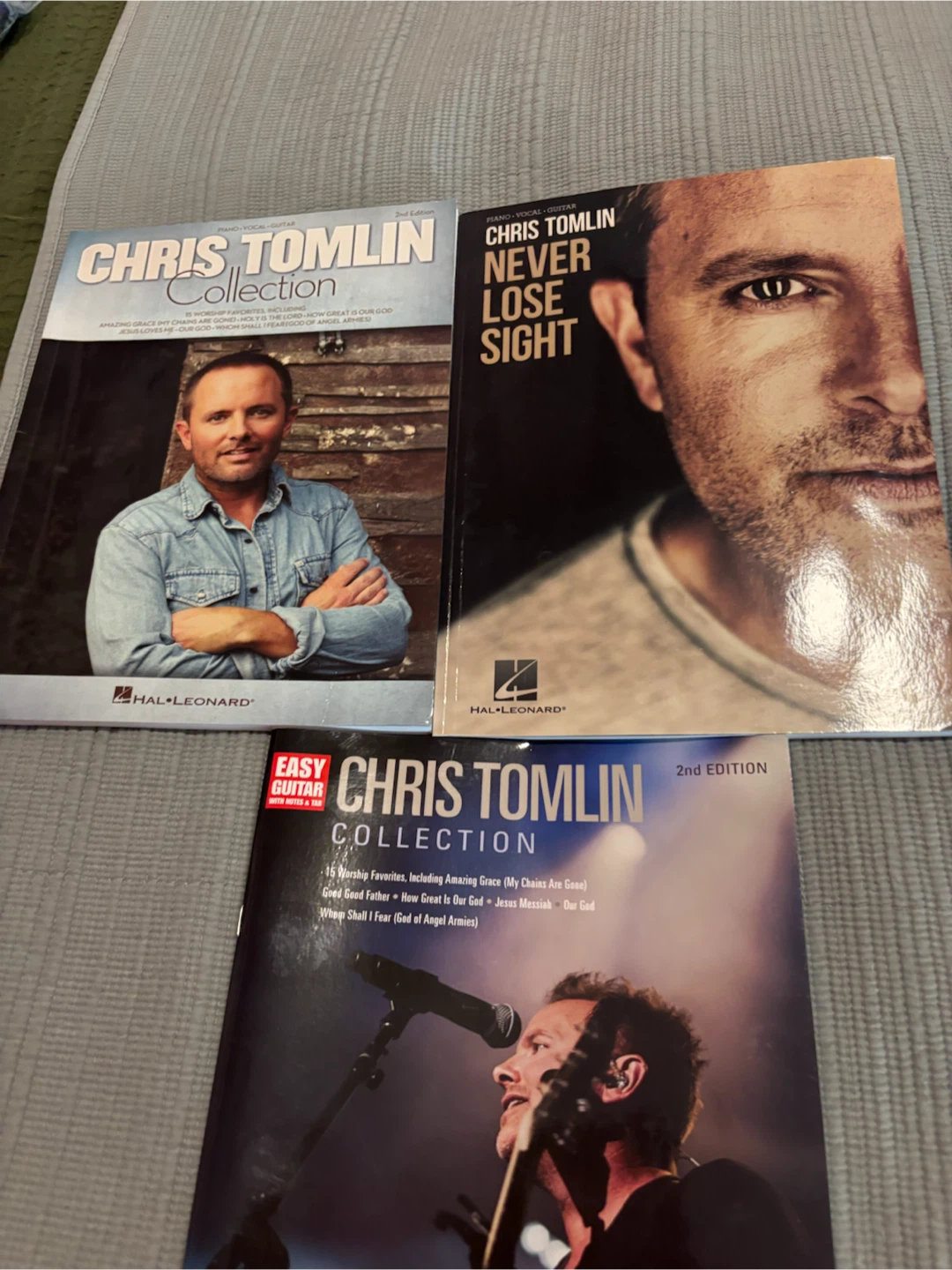 3 Chris Tomlin Hal Leonard Music Books
