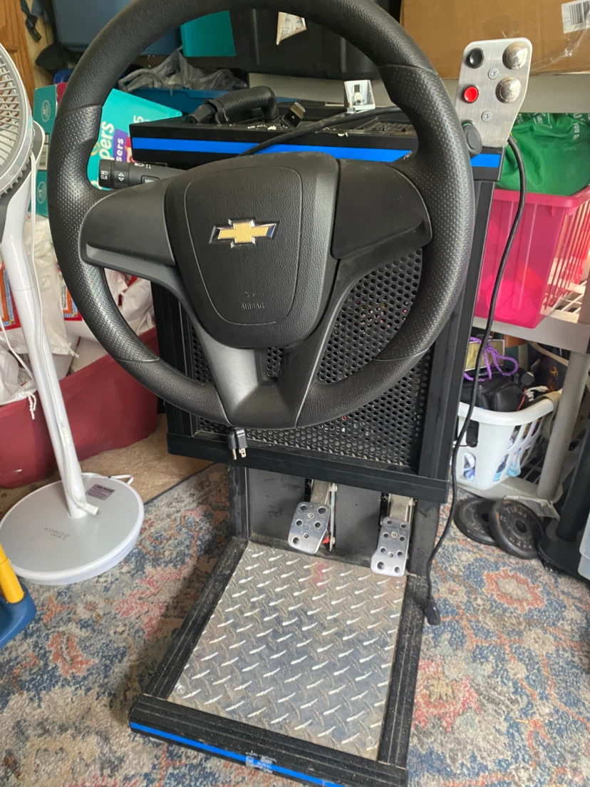 Custom Chevrolet Racing Simulator Rig