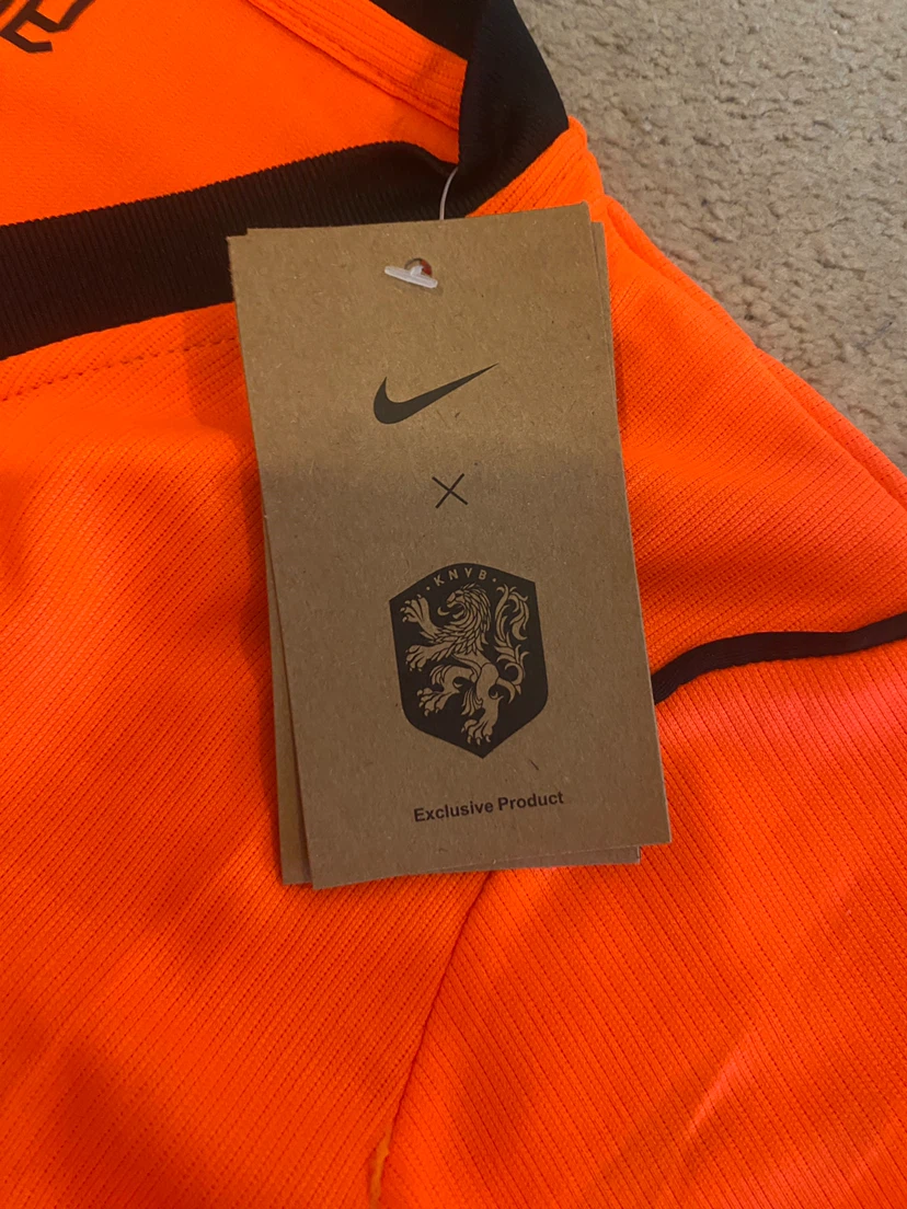 Nike Netherlands Orange Soccer Jersey - photo 3
